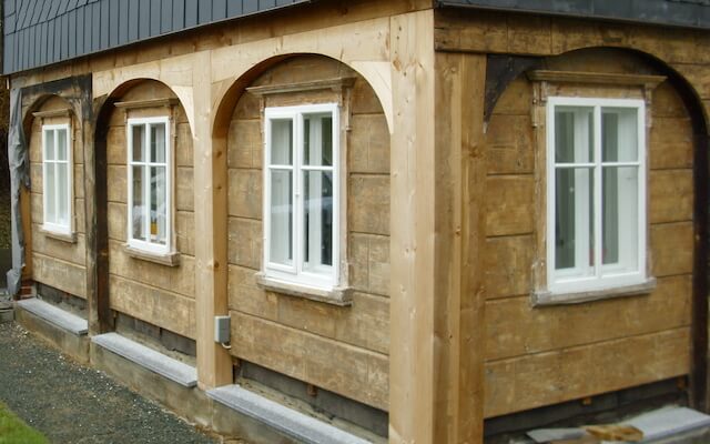 Reparaturarbeiten Umgebindehaus