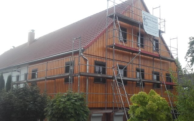 Holzverkleidung oberlausitzer Verschlag